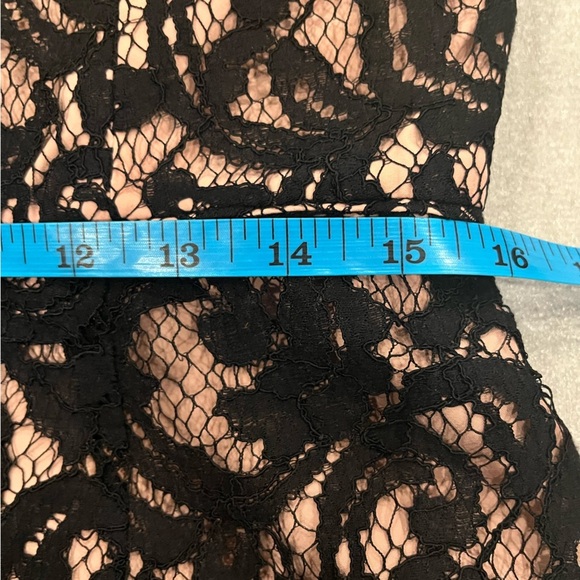 [12]J Crew Sheath Black Lace Strapless Pencil Dress - Picture 4 of 9